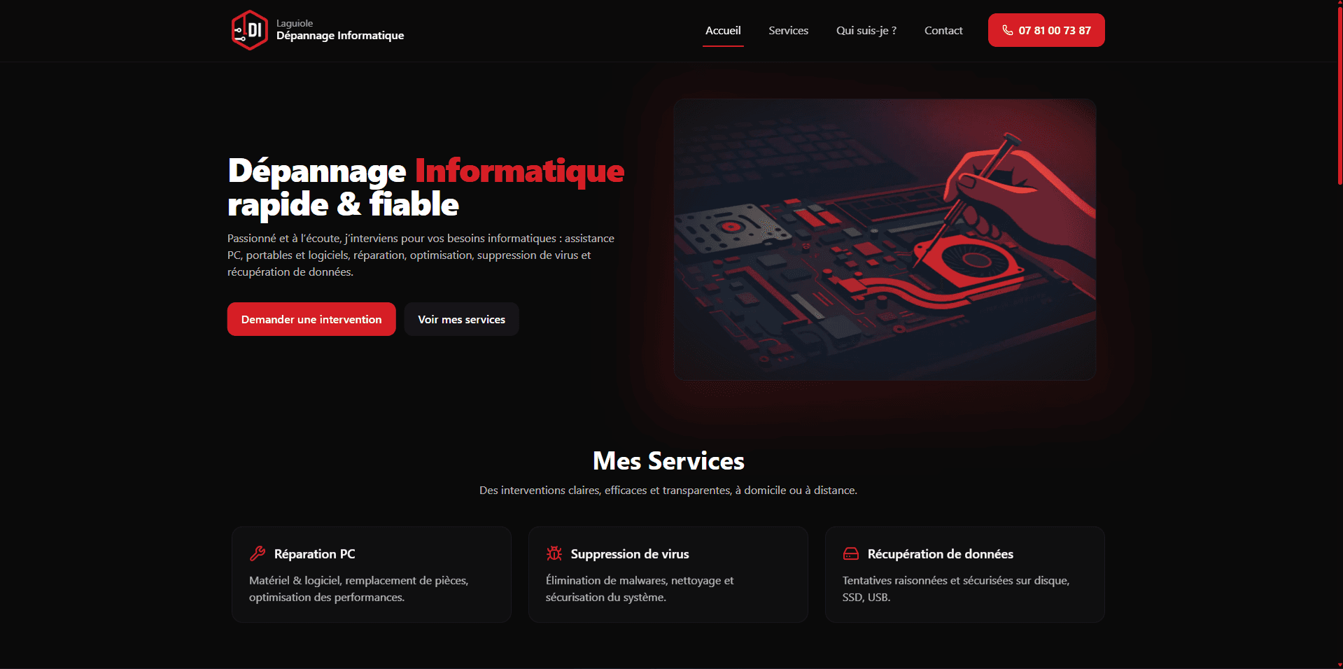 Laguiole Dépannage Informatique